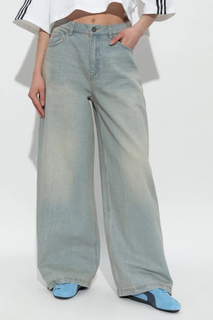 Adidas Adidas Originals Adilenium Season 3 Zip Washed Jeans 2