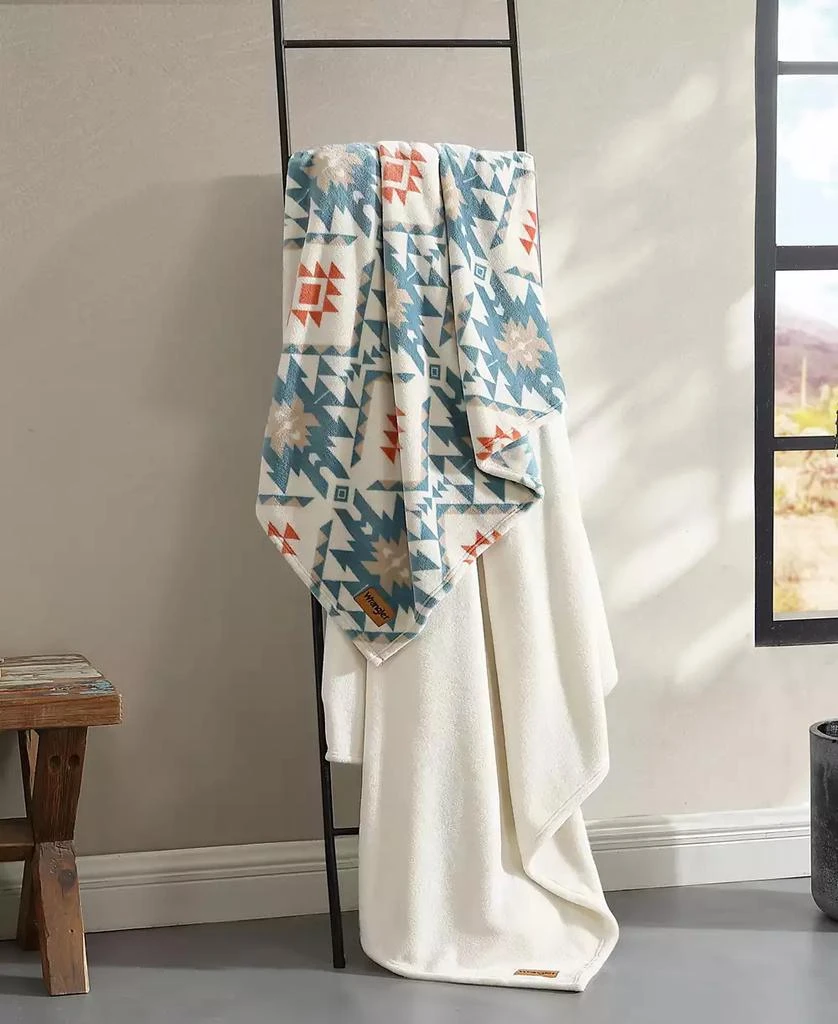 Wrangler Dakota Ultra Soft Plush Fleece Blanket 8