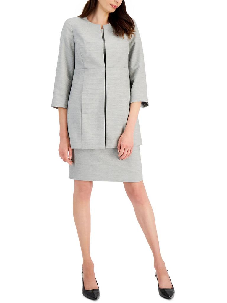 Le Suit Womens Metallic Polyester Dress Suit