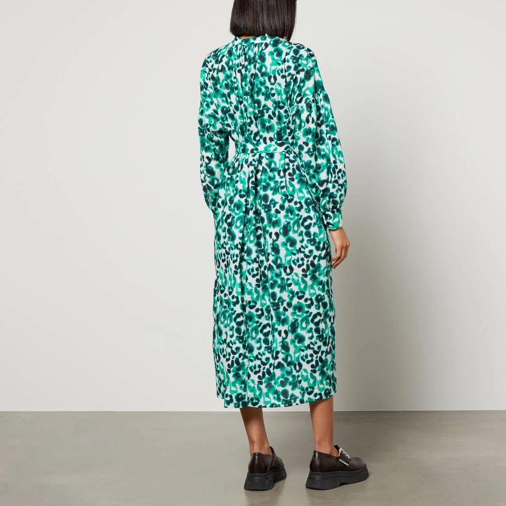 BAUM UND PFERDGARTEN Baum Und Pferdgarten Women's Abilene Dress - Flowding Flower Green 2