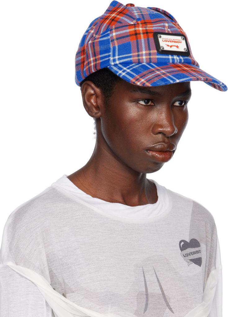 Charles Jeffrey Loverboy Blue & Red Ears Cap