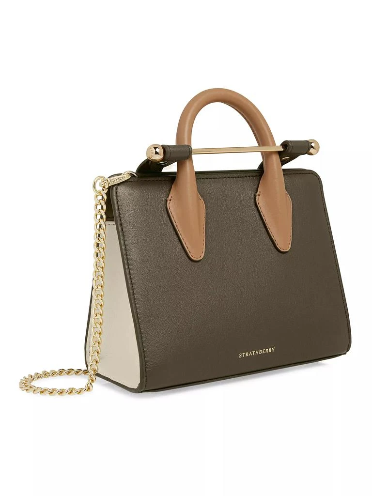 Strathberry Nano Leather Top Handle Bag 6