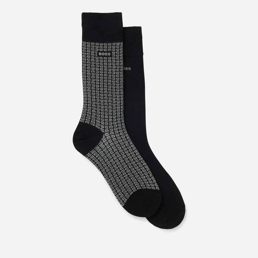 BOSS Bodywear BOSS Bodywear Men's Two-Pack Gifting Socks 1