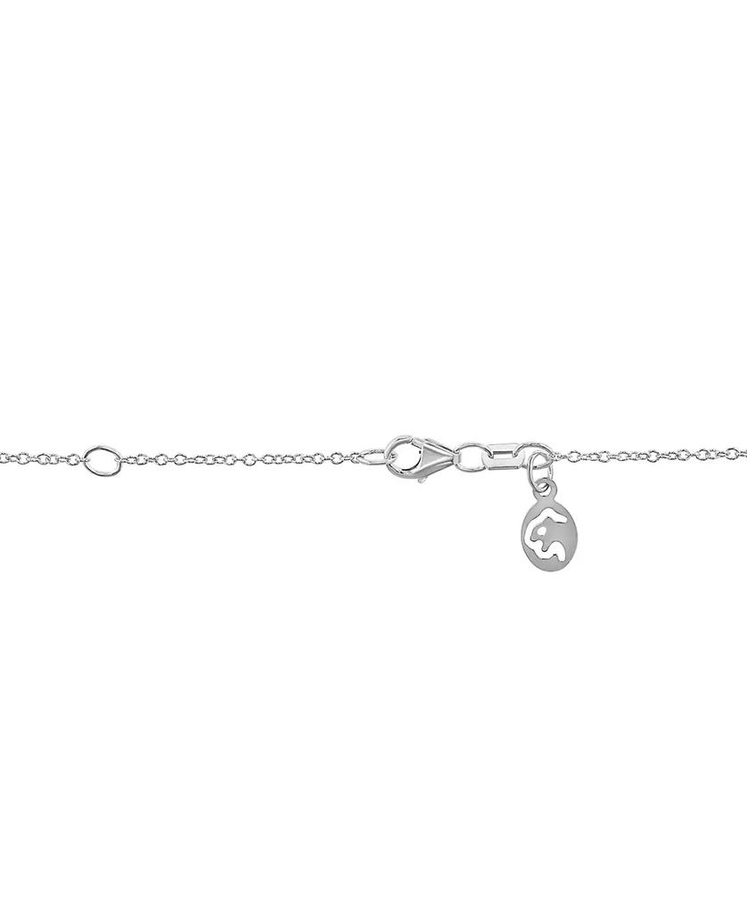 Effy Cultured Freshwater Pearl (11mm) and Lab Grown Diamond (3/4 ct. t.w.) Pendant Necklace in Sterling Silver