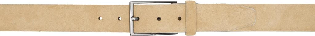 Hugo Boss Beige Pin-Buckle Belt 1