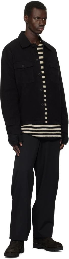 DEVOA Black Knit Gloves 3