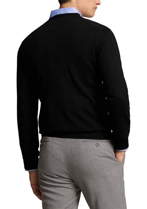 Ralph Lauren Ralph Lauren Washable Wool V Neck Sweater