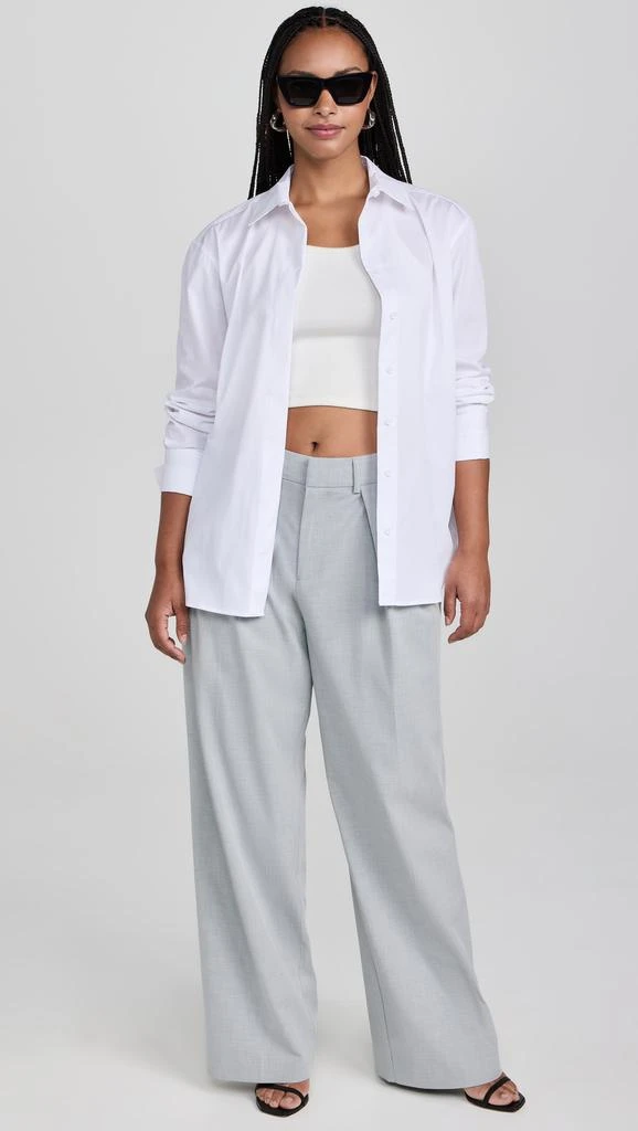 Good American Suiting Good 90s Pleated Trousers 7