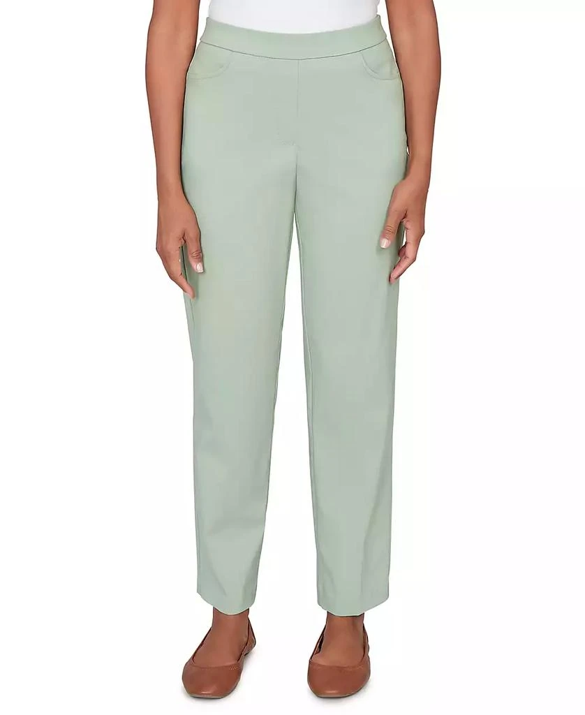 Alfred Dunner Petite Tailored Stretch Short Length Pants