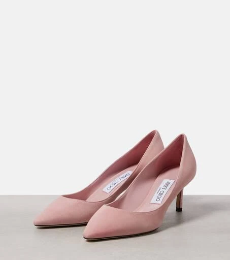 Jimmy Choo Romy 60 suede pumps 5