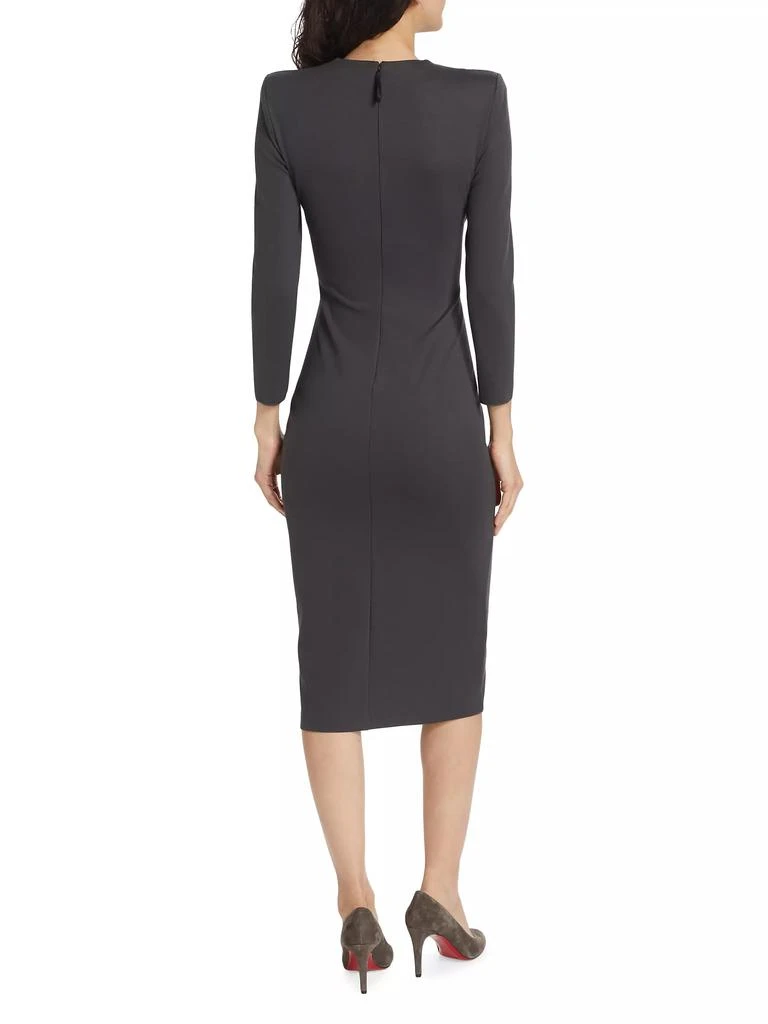Giorgio Armani Tab Front Jersey Dress 5