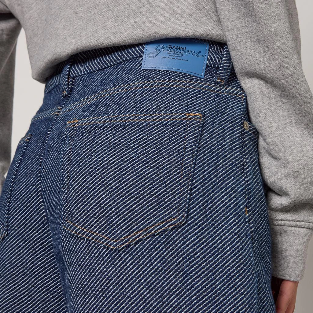 Ganni Marri Heavy Denim Wide-Leg Jeans 3