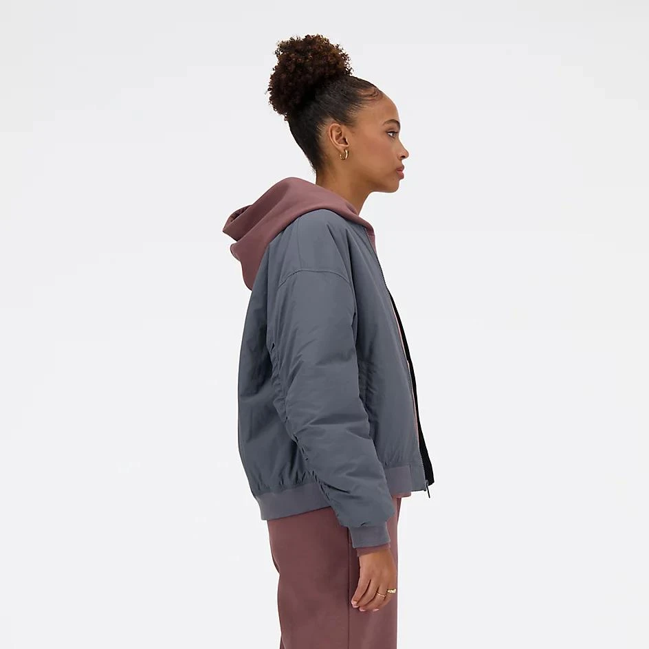 New Balance Linear Heritage Woven Bomber Jacket 3