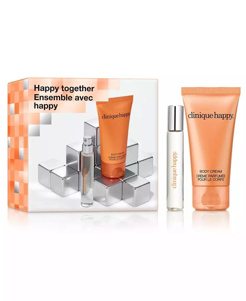 Clinique 2-Pc. Happy Together Perfume + Body Lotion Gift Set 1
