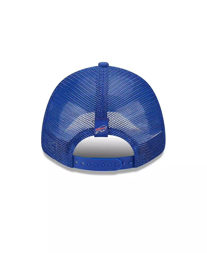 New Era Women's Royal Buffalo Bills Team Trucker 9Forty Snapback Hat 2