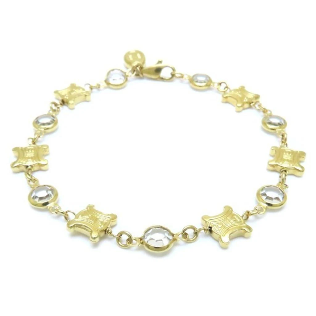Celine gold Plating Charm Bracelet (Pre-Owned)