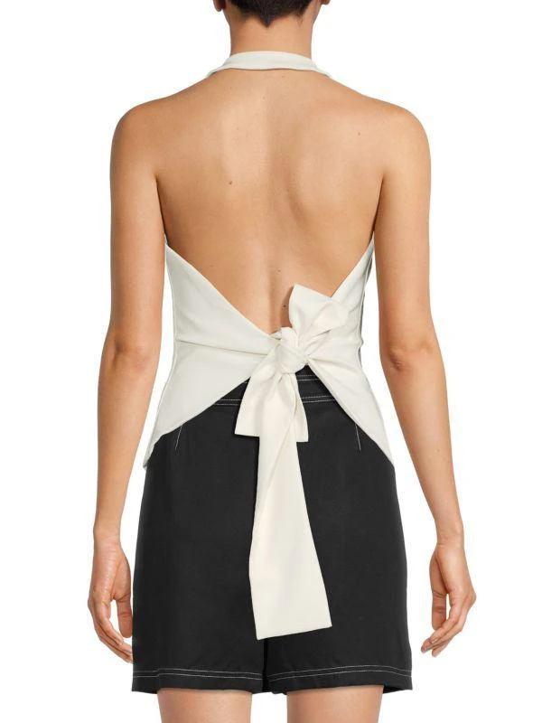 BCBG Tie Back Vest 2