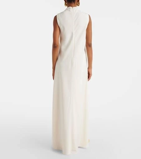 Staud Araya crêpe maxi dress 3