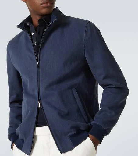 Thom Sweeney Linen blouson 5
