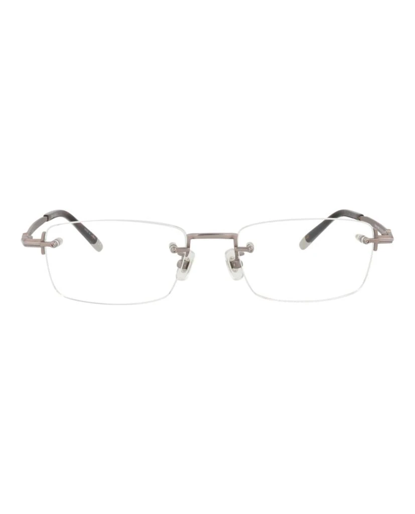 MontBlanc Square-Frame Titanium Optical Frames