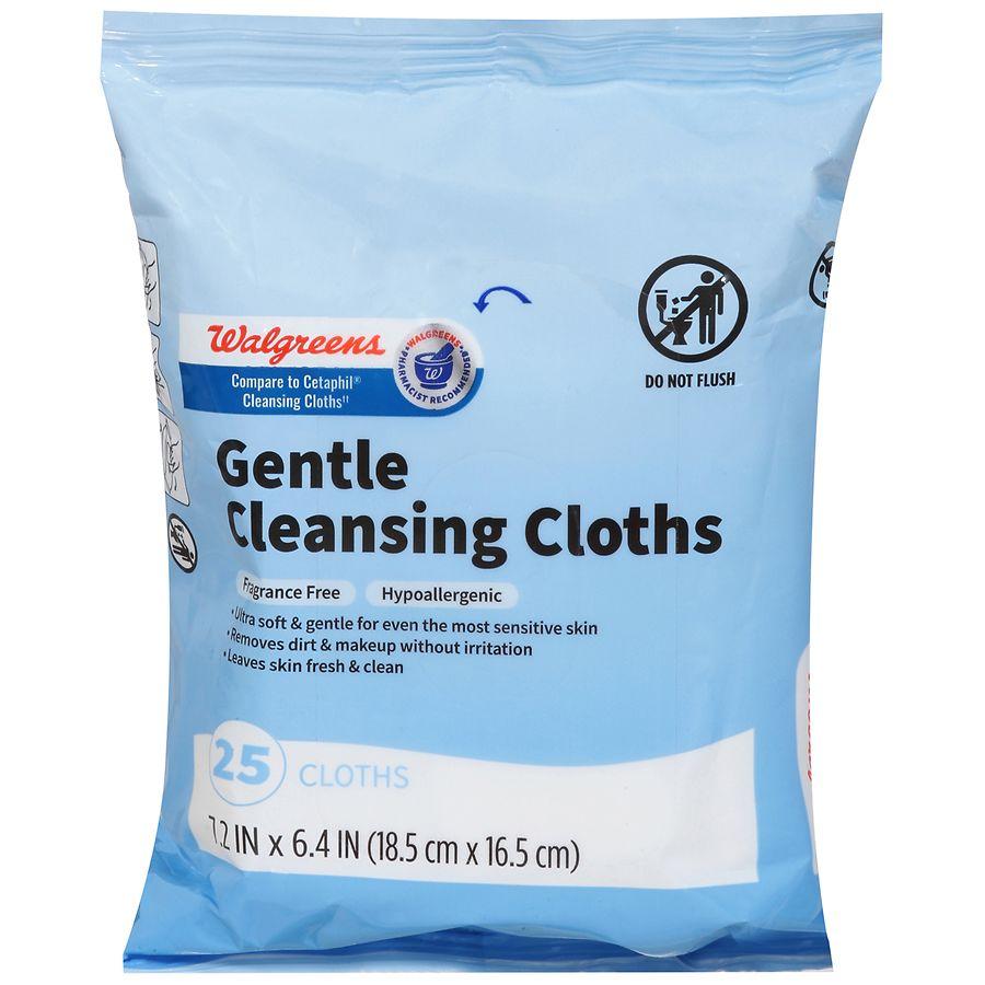 Walgreens Gentle Cleansing Cloths