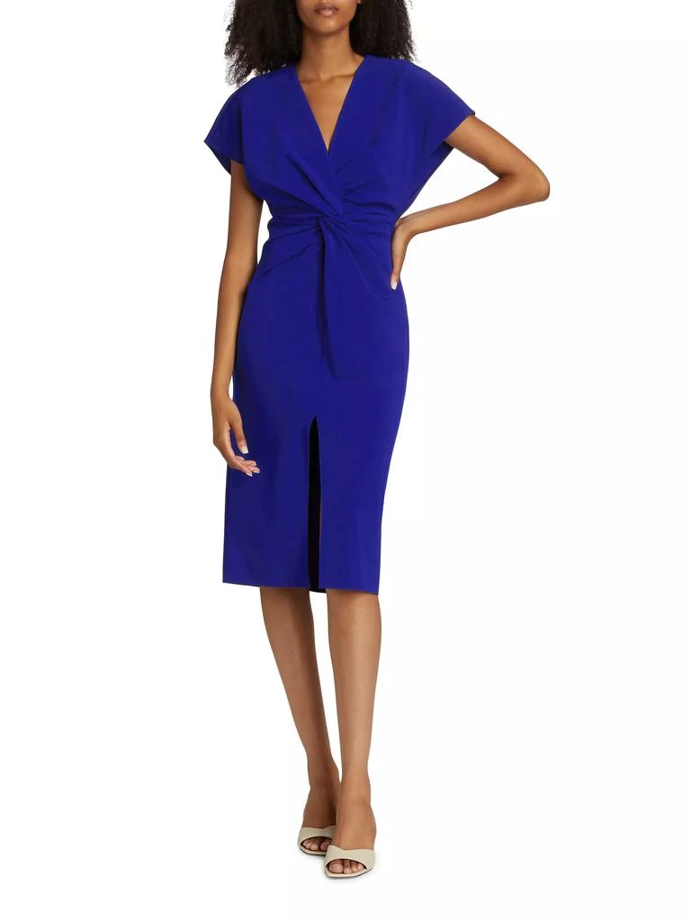 PRABAL GURUNG Jackie Twist-Front Cocktail Dress 2
