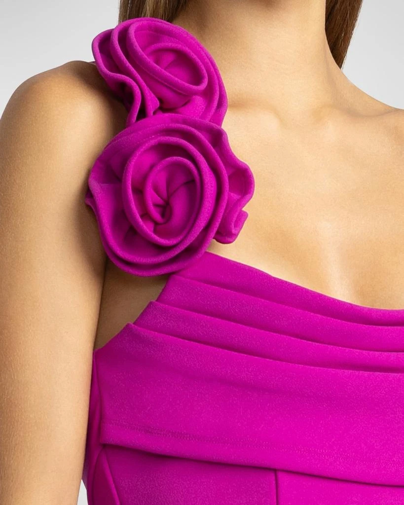 Zac Posen Cowl-Neck Floral Applique Mini Dress - Dresses & Skirts - Free  Shipping - BeyondStyle