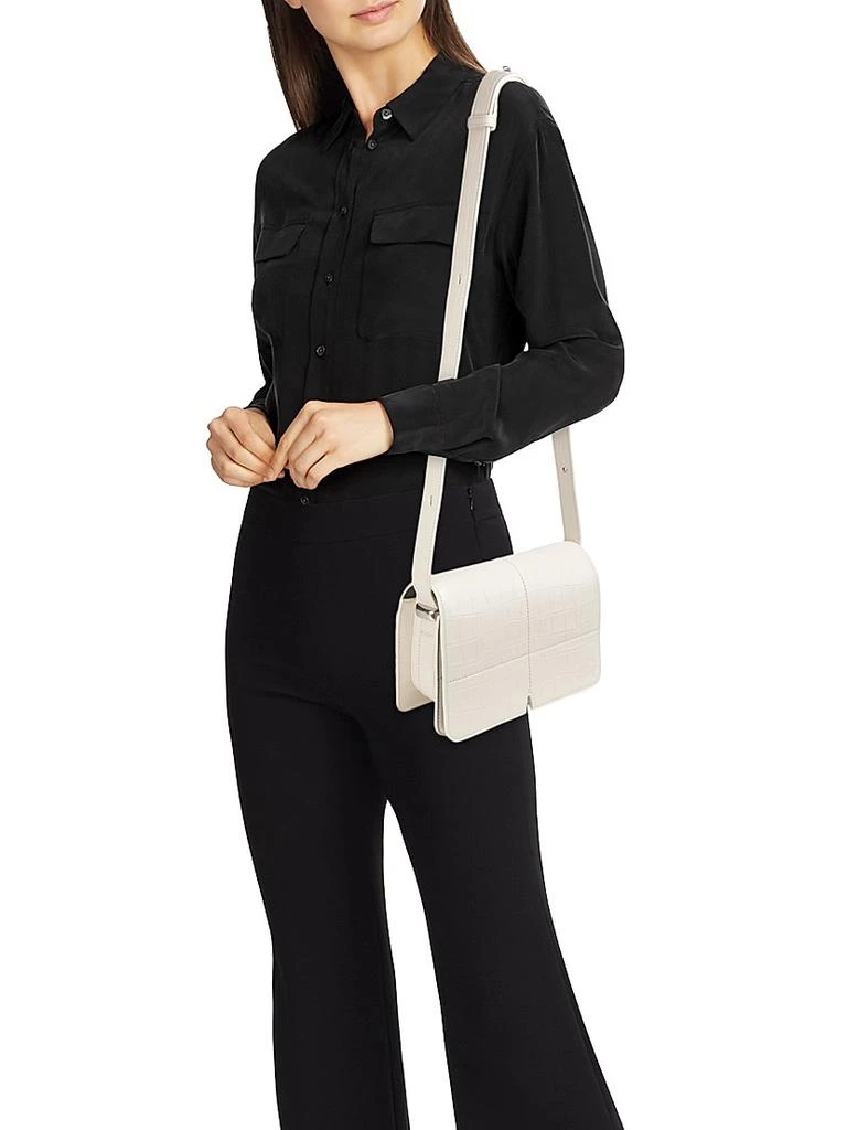 Burberry Snip Leather Shoulder Bag 2