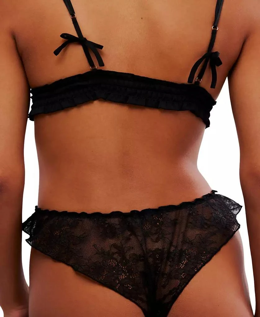 Free People Women's Gia Lace Tanga Underwear 2
