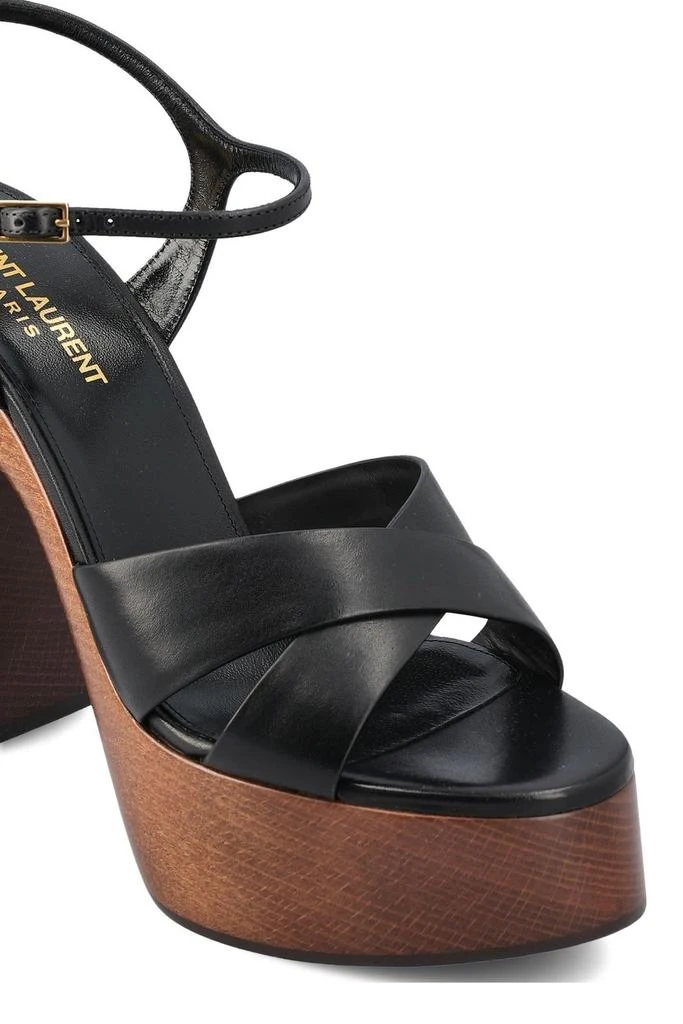 Yves Saint Laurent Saint Laurent Bianca Platform Sandals 4