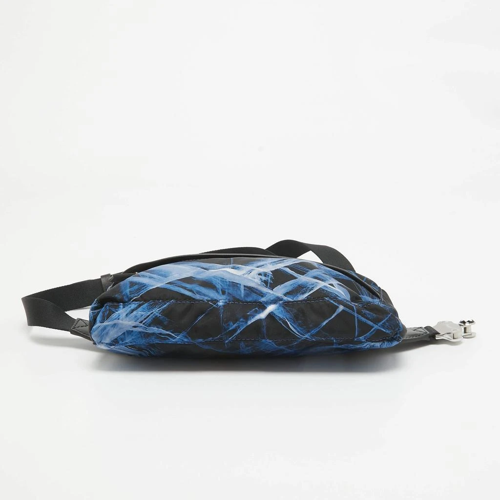 MontBlanc Montblanc Black/Blue Nylon Meisterstuck Selection Glacier Belt Bag 7
