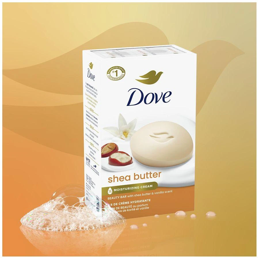 Dove Beauty Bar Soap Shea Butter 10