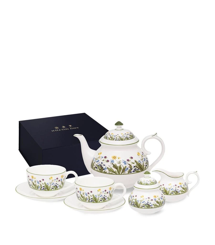 Halcyon Days Highgrove Wildflower Tea for Two Set 1