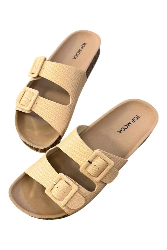 Top Moda Women Amara Sandal In Beige 1