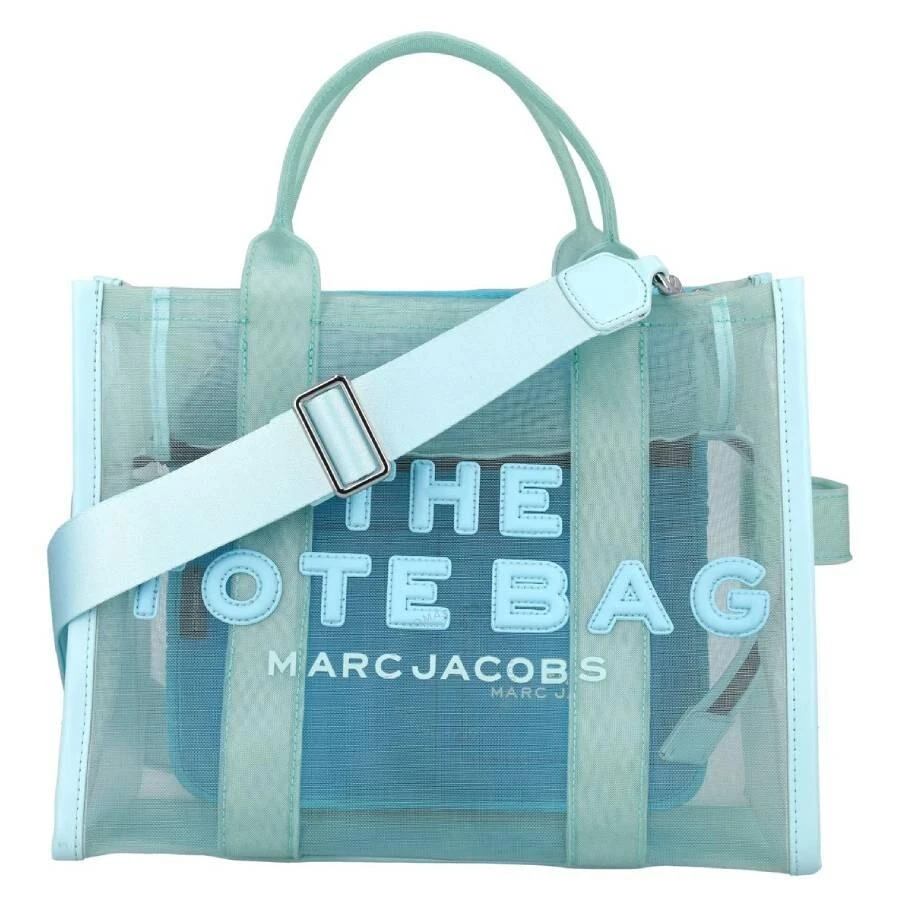 Marc Jacobs The Medium Mesh Tote Bag In Pale Blue 1