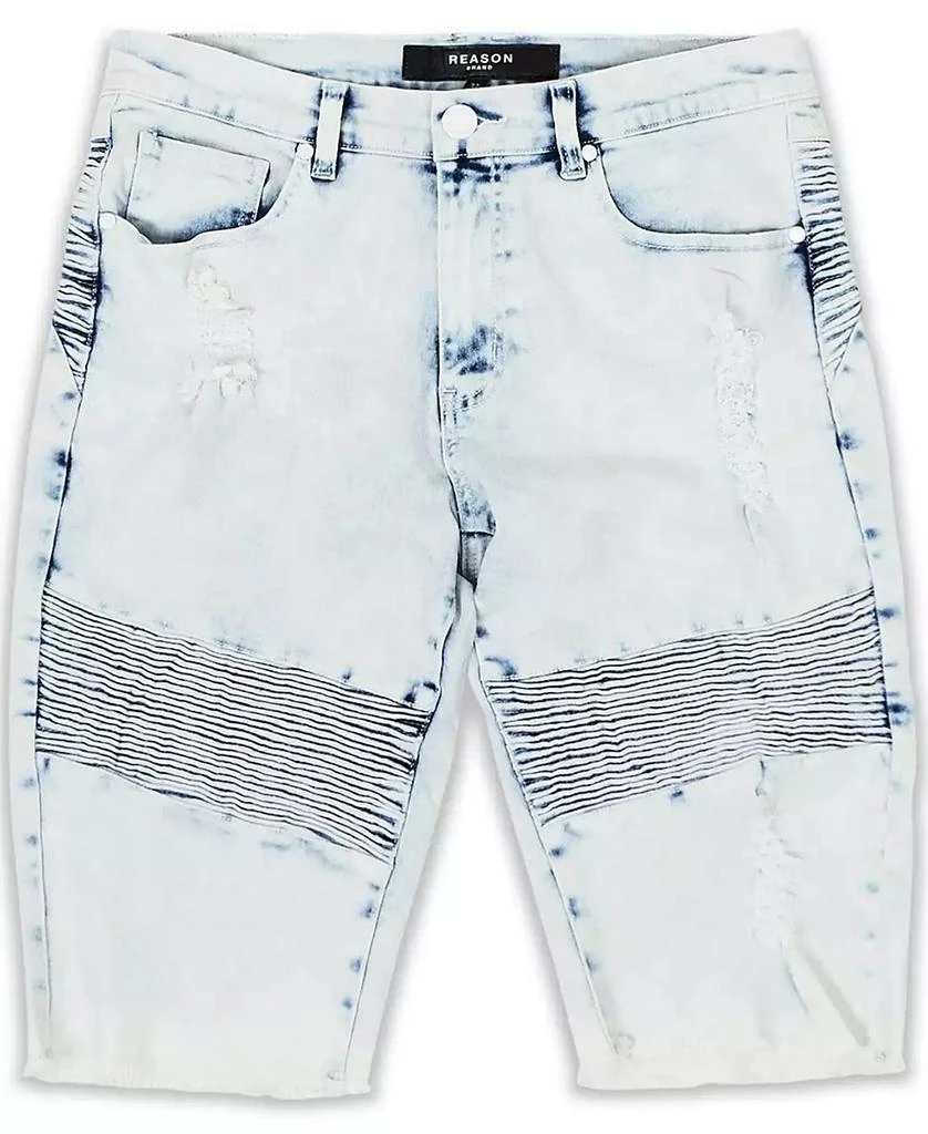 Reason Men's Big and Tall Dauphin Denim Shorts 1