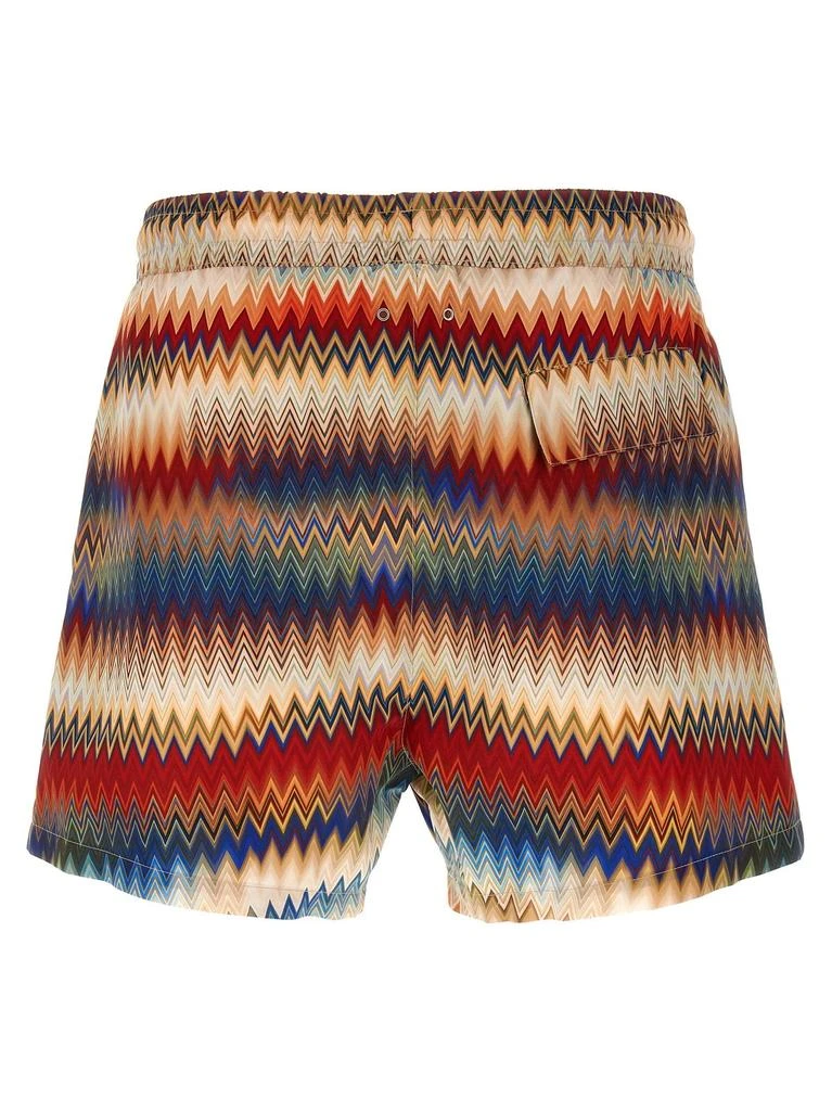 Missoni Missoni Zig-Zag Printed Drawstring Swim Shorts 2