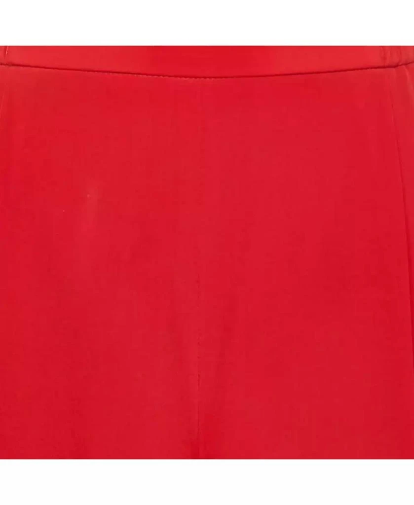Pre-Owned Stella McCartney Women
s Red Silk Wide Leg Pants 3