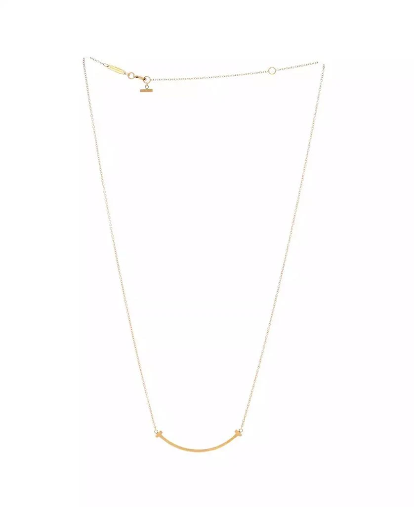 Pre-Owned Tiffany
Co T Smile Pendant Necklace 3