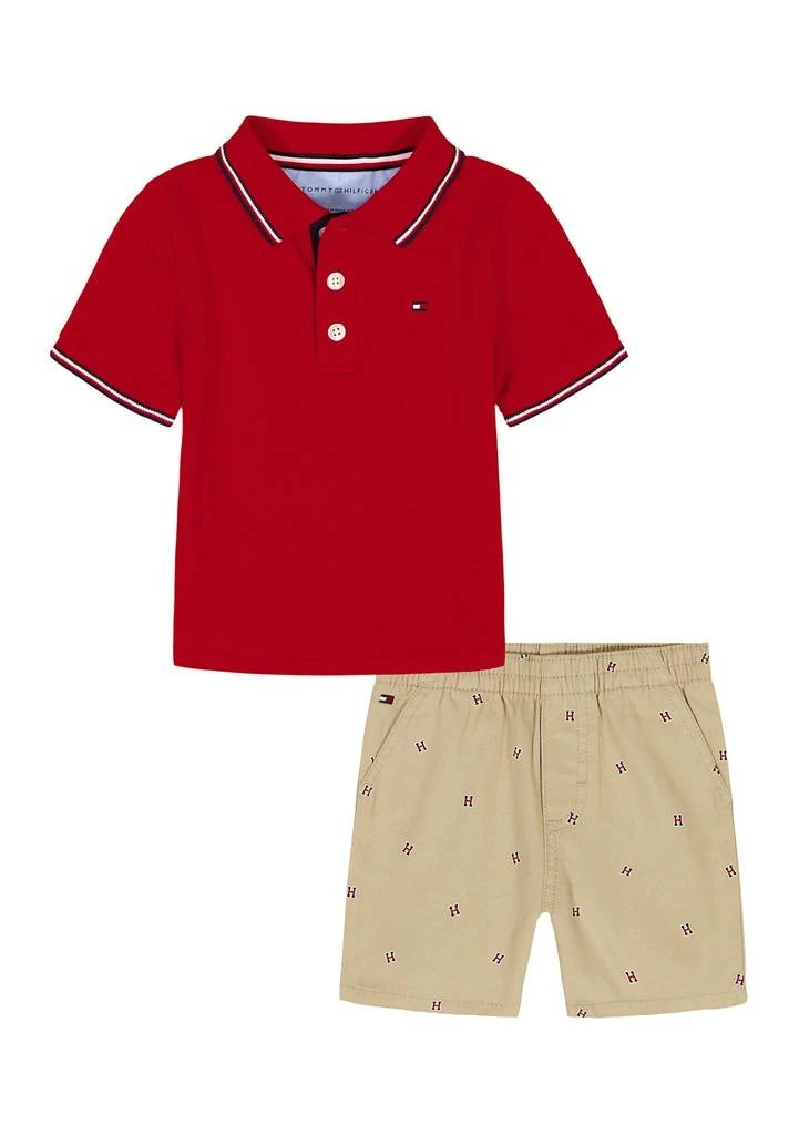 Tommy Hilfiger Toddler Boys Woven Shorts Set