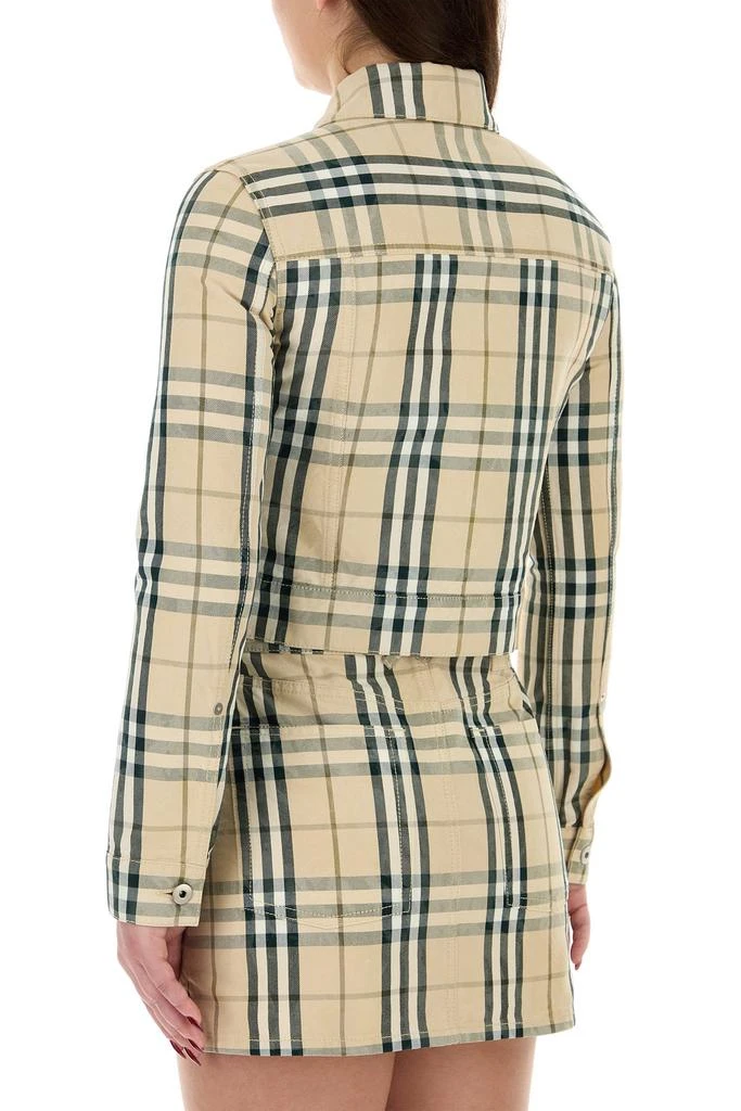 Burberry Embroidered denim jacket 4