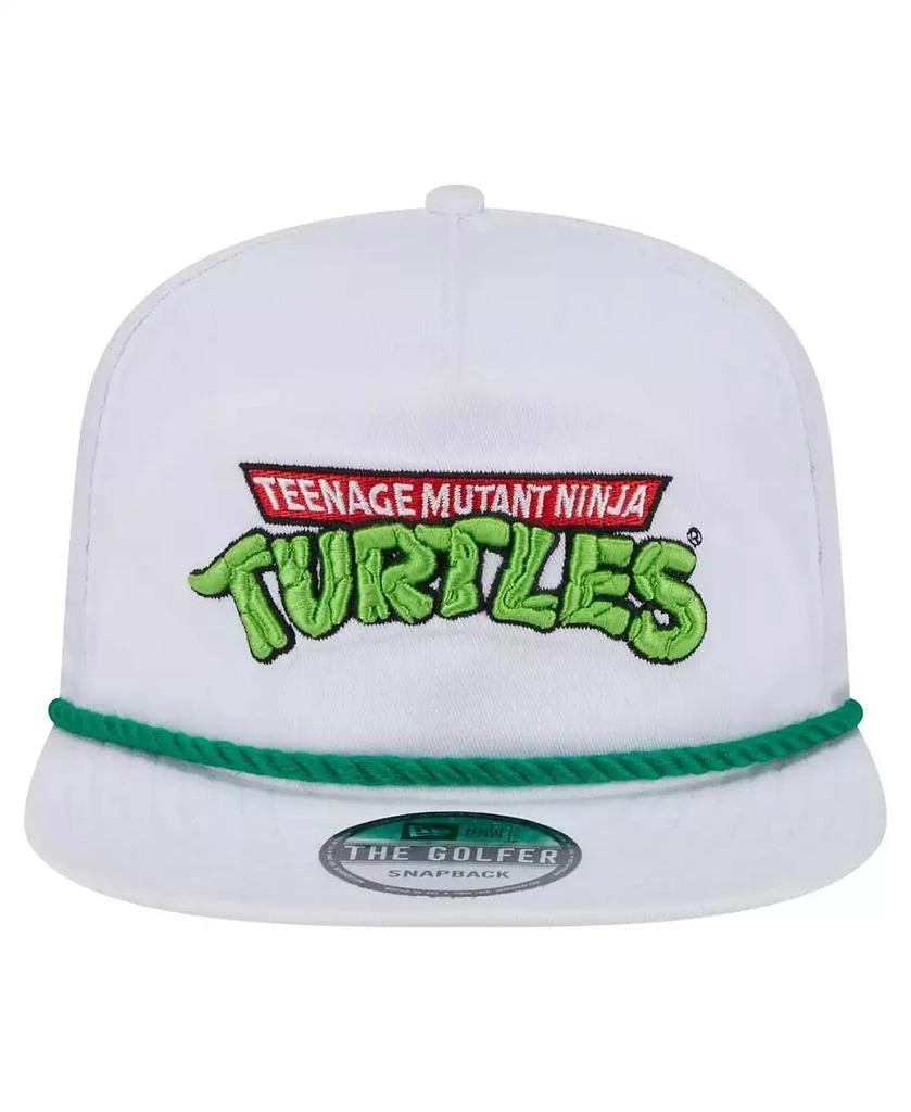 New Era Men's White Teenage Mutant Ninja Turtles Golfer Adjustable Hat 3