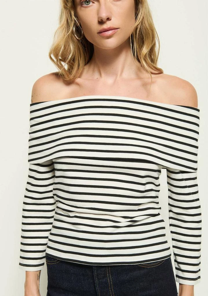 Nation LTD Nation Ltd - Alexi Off The Shoulder T-shirt 1