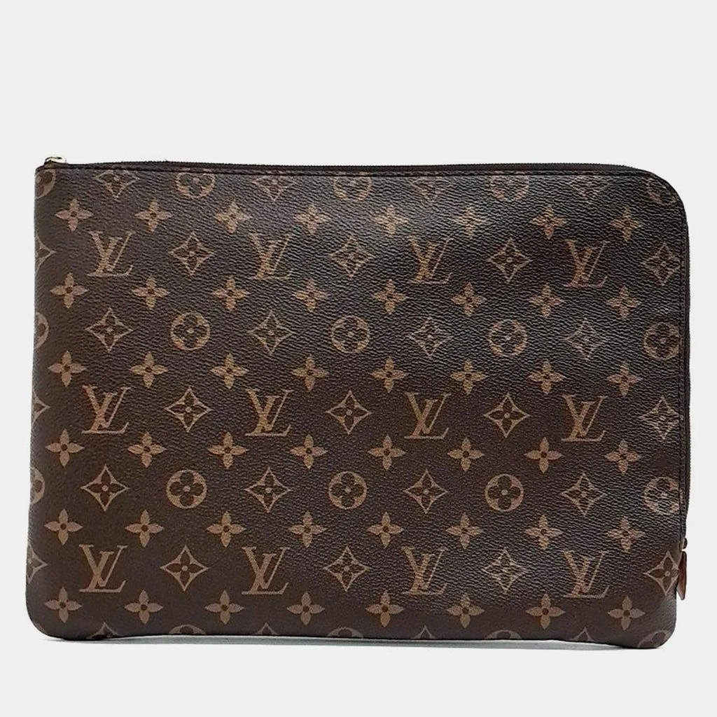Louis Vuitton Louis Vuitton Brown Monogram Etui Voyage MM Pouch 1