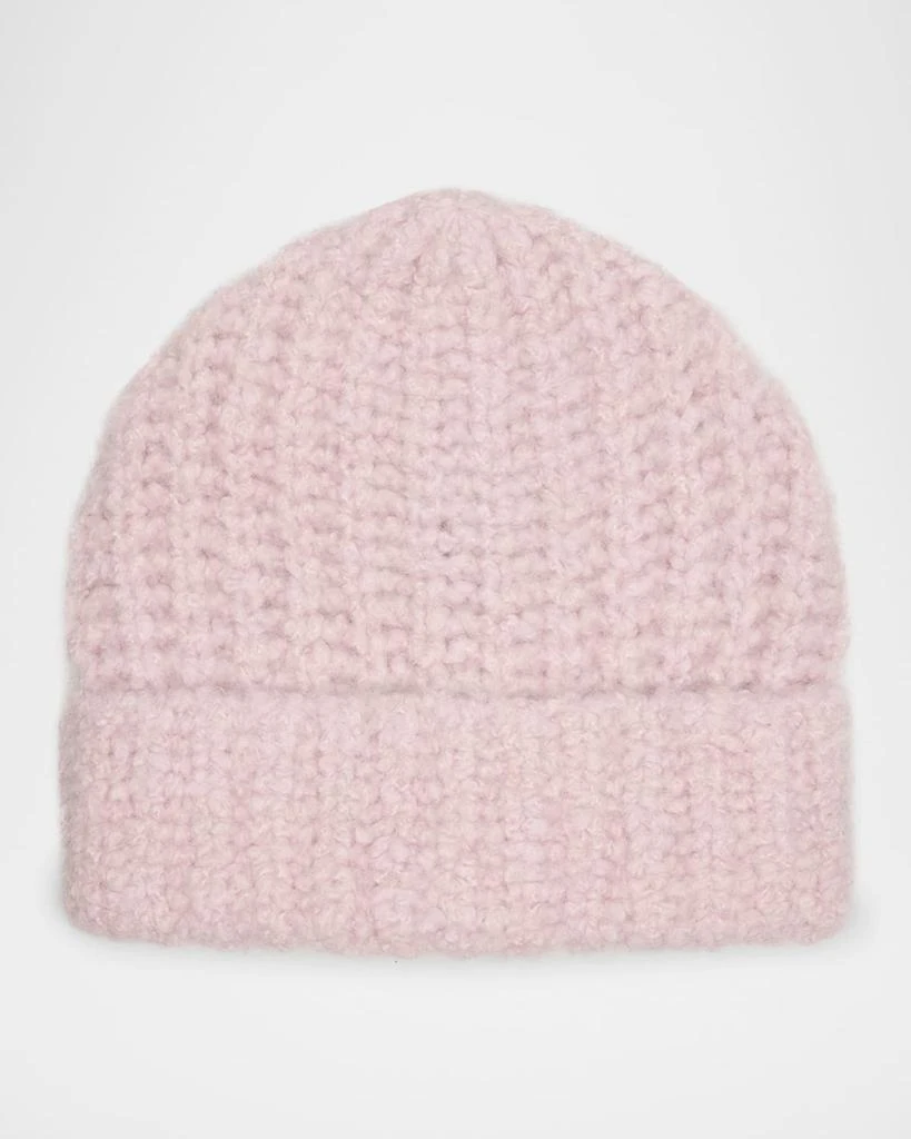 Sofia Cashmere Cashmere-Silk Boucle Beanie 1
