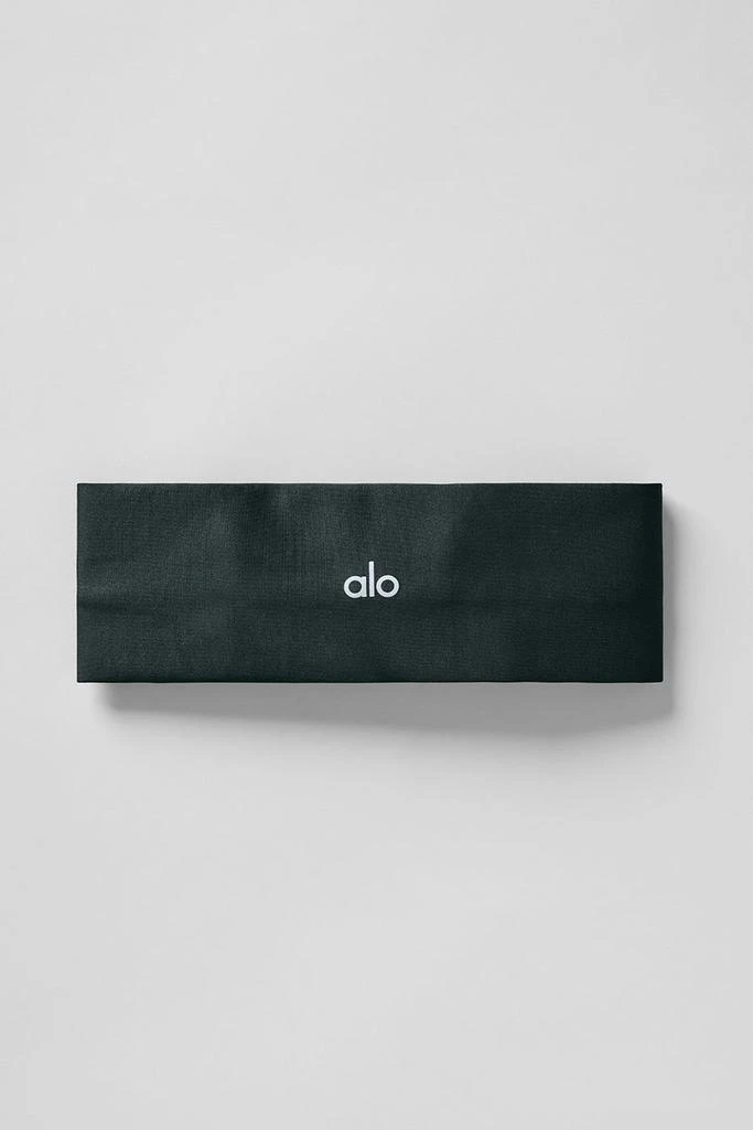 Alo Airlift Headband - Charcoal Green 3