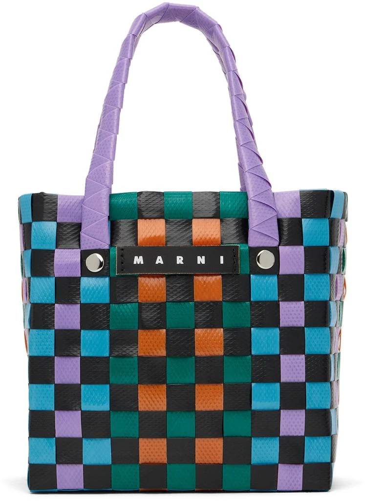 Marni Kids Multicolor Micro Basket Tote 1