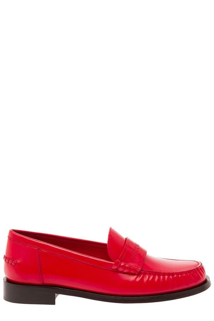 Salvatore Ferragamo Ferragamo Logo-Embossed Slip-On Loafers 1