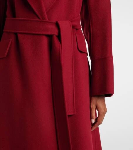 Max Mara Malika virgin wool wrap coat 5