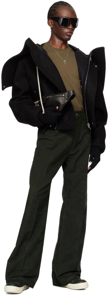 Rick Owens Black Porterville Geo Bumbag Pouch 4